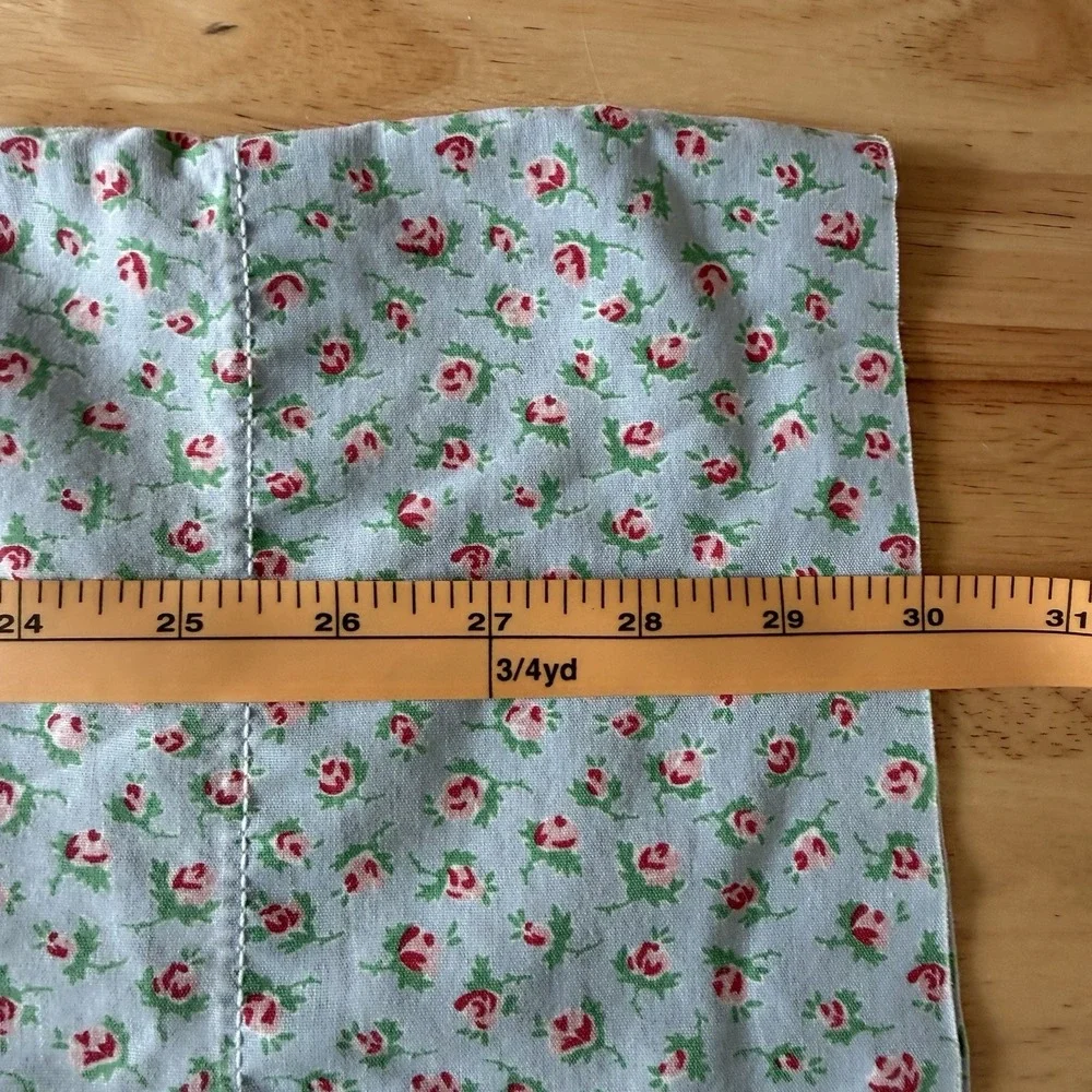 Vintage Ralph Lauren Standard Pillowcases Cotton Ditsy Floral Abby Cottage 80s